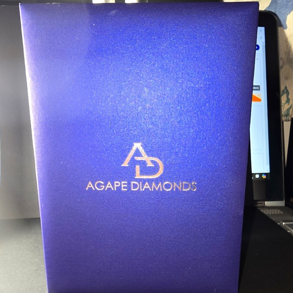 Agape Diamonds wedding set